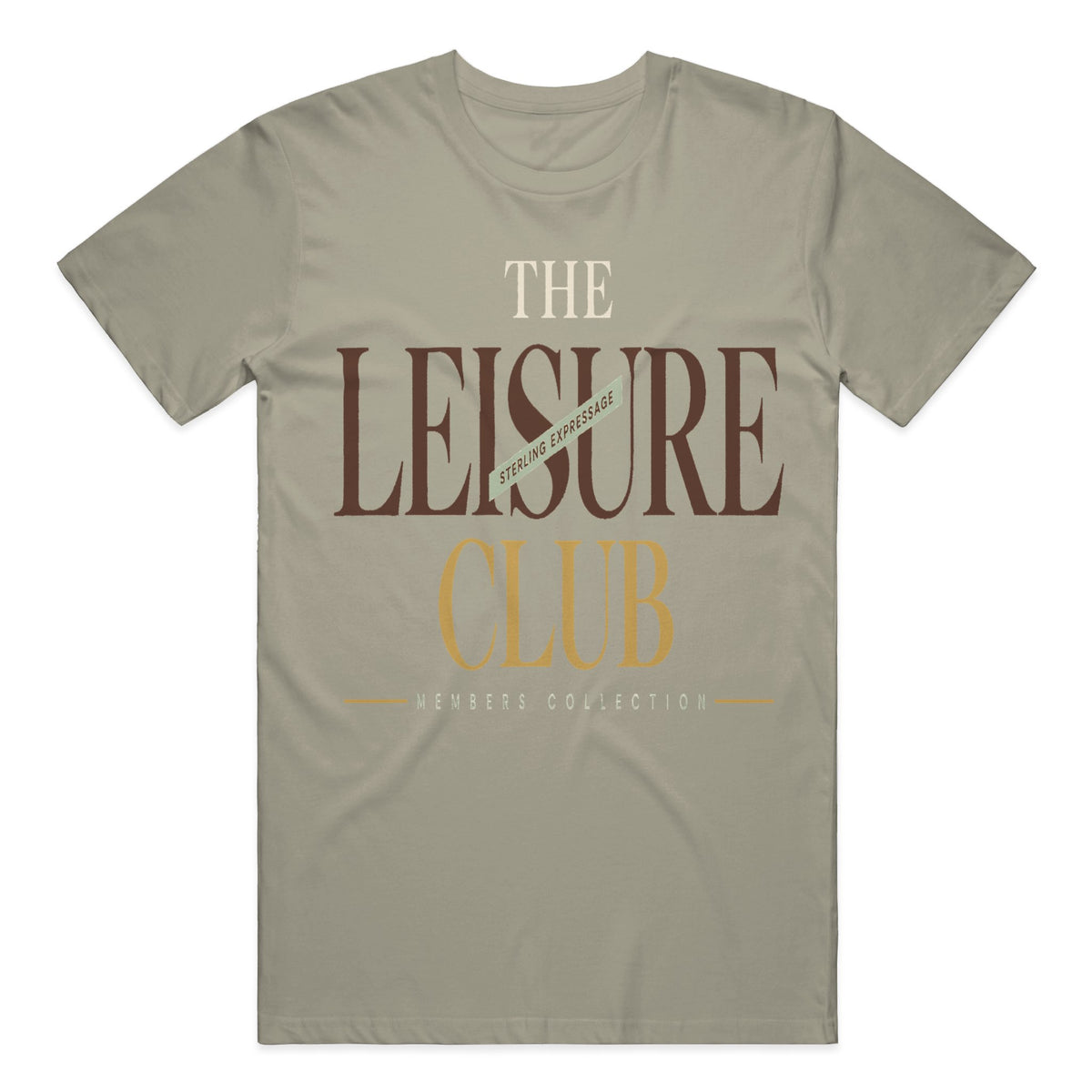 The Leisure Club Heavyweight Cotton T Shirt