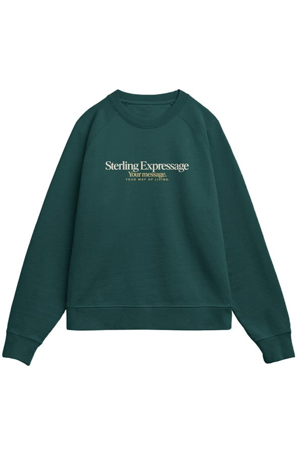 Your Message Organic Cotton Crewneck