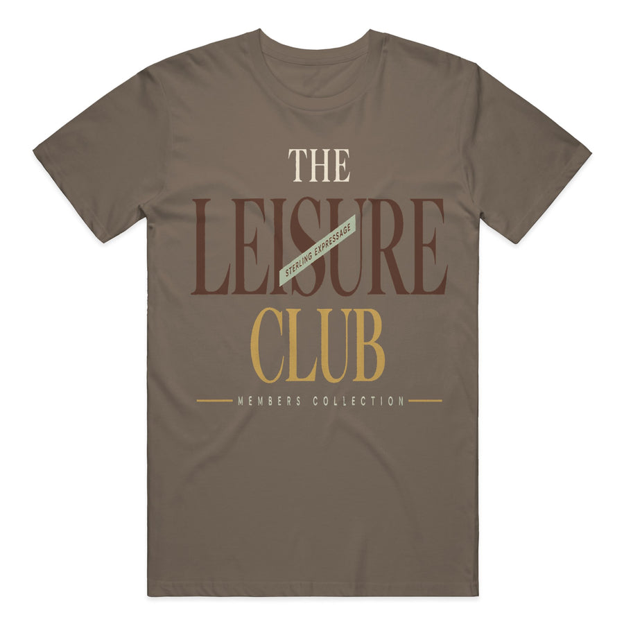 The Leisure Club Heavyweight Cotton T Shirt