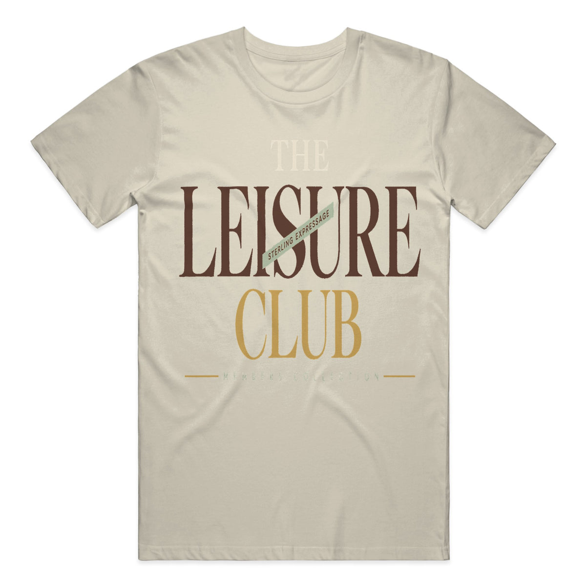 The Leisure Club Heavyweight Cotton T Shirt