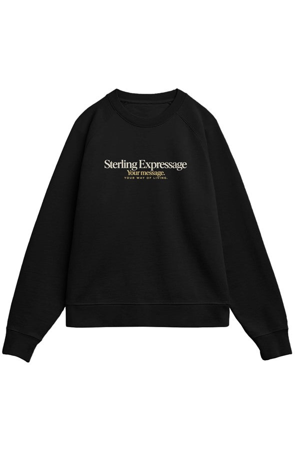 Your Message Organic Cotton Crewneck