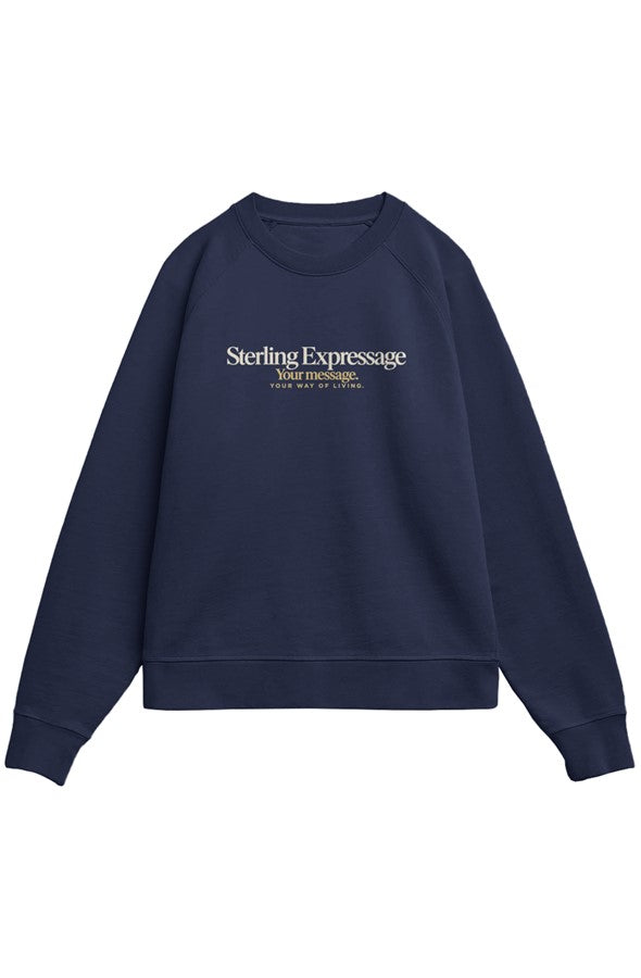 Your Message Organic Cotton Crewneck